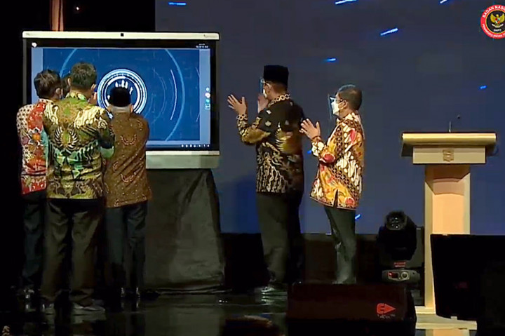 Foto: Ma'ruf Amin Luncurkan Pelaksanaan Perpres Rencana Aksi Pencegahan Ekstremisme