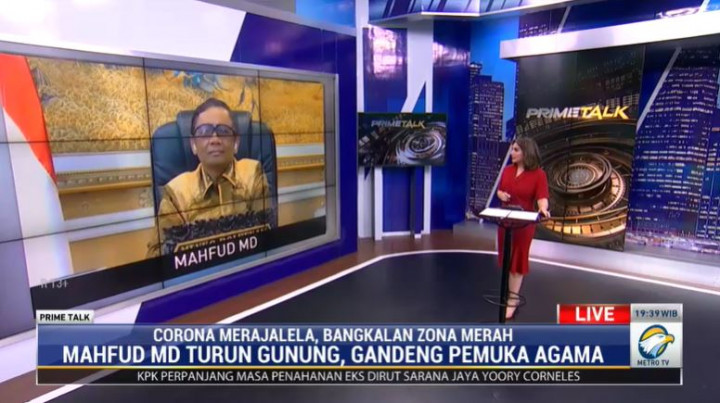 Mahfud MD: <i>Alhamdulillah</i>, Pesantren di Bangkalan Sudah Antre Vaksinasi