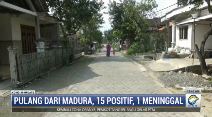 15 Warga Lamongan Positif Covid-19 usai Pulang dari Madura