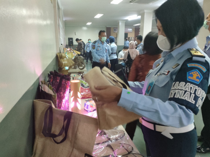 Tingkatkan Kualitas SDM, Warga Binaan Lapas Salemba Dibekali Keterampilan