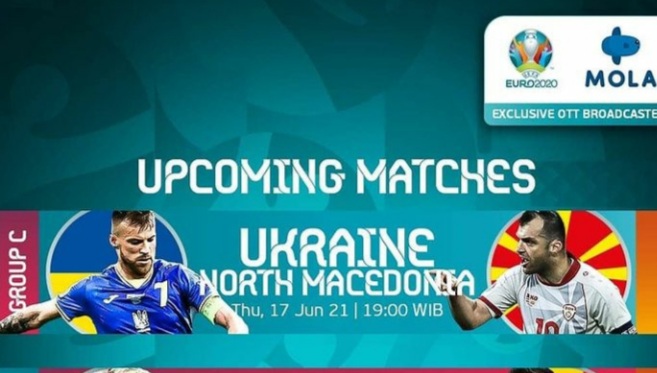 [LIVE EURO 2020] Ini Link Nonton Live Streaming Ukraina vs Makedonia Utara dan Cara Berlangganan