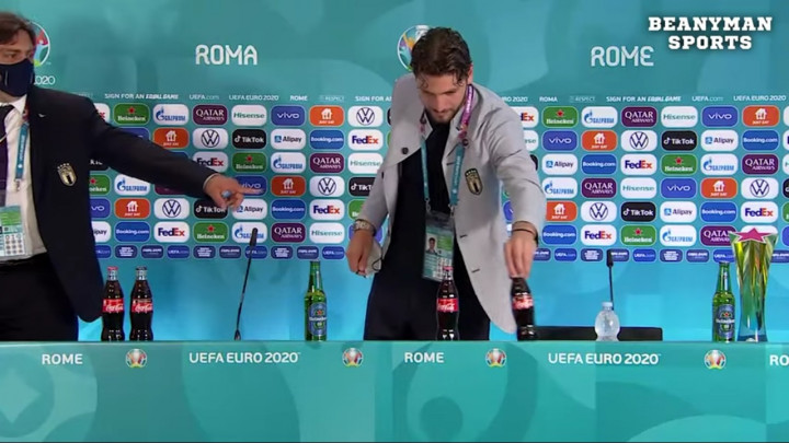 Aksi Ronaldo Ditiru Locatelli, Coca-Cola Akhirnya Ambil Sikap