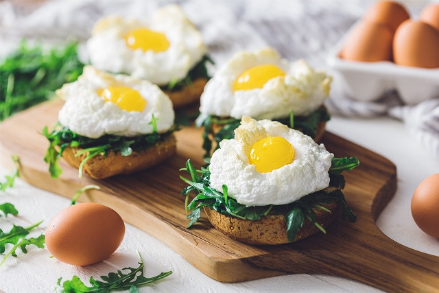 Resep Cloud Egg Toast