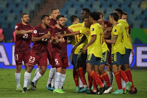 Copa America: Kolombia Berbagi Poin dengan Venezuela