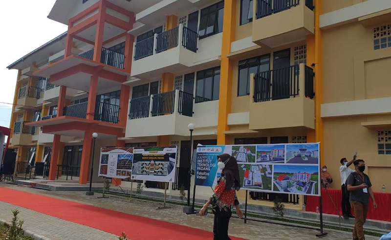 Rusun bagi ASN Institut Teknologi Padang (ITP).  Foto: Kementerian PUPR