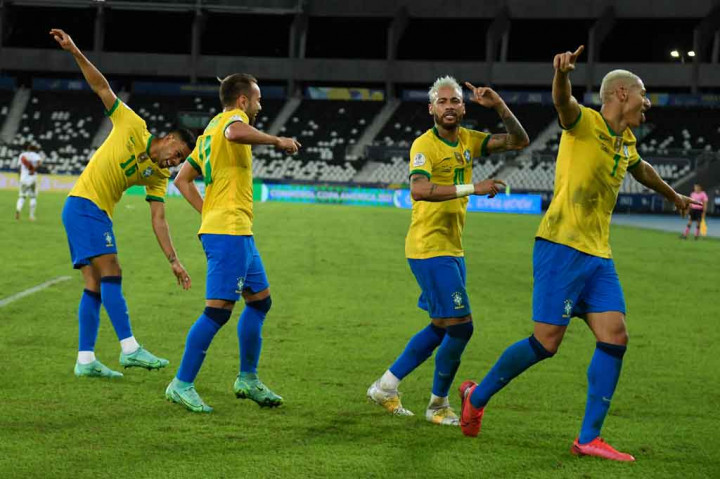 Copa America 2021: Brasil Libas Peru Empat Gol Tanpa Balas