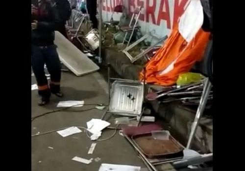 Viral Video Pos Penyekatan Suramadu Dirusak, Begini Kronologinya