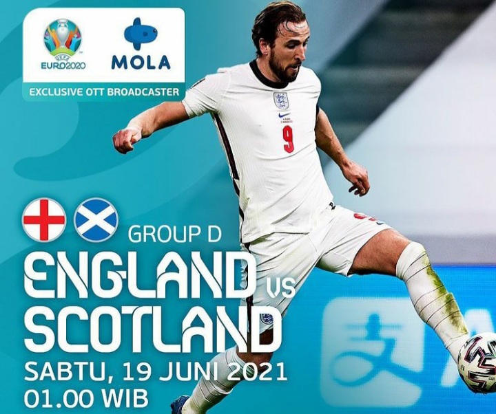 [LIVE EURO 2020] Ini Link Nonton Live Streaming Inggris vs Skotlandia dan Cara Berlangganan