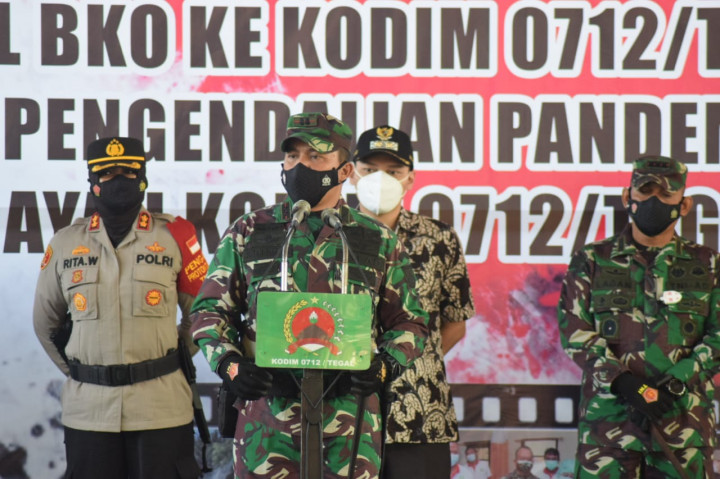 Tegal Zona Merah Covid-19, TNI Turun Tangan Bantu Penanganan