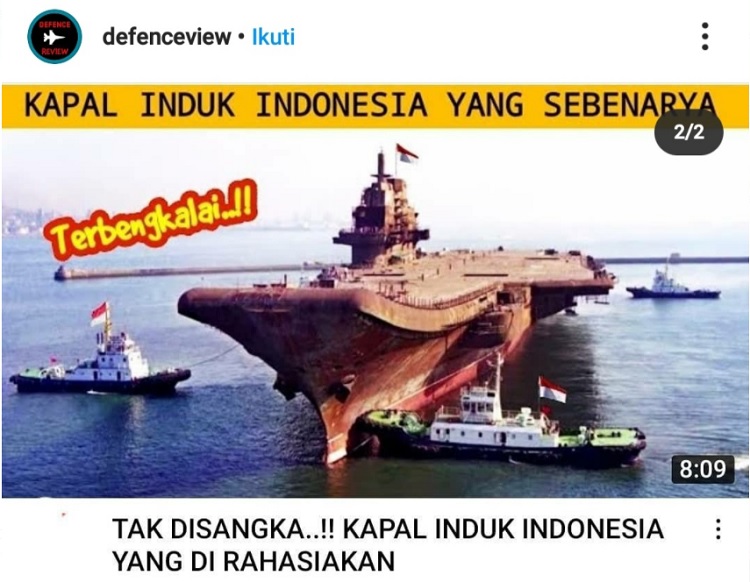 Ukuran Kapal Induk Indonesia Yang - IMAGESEE