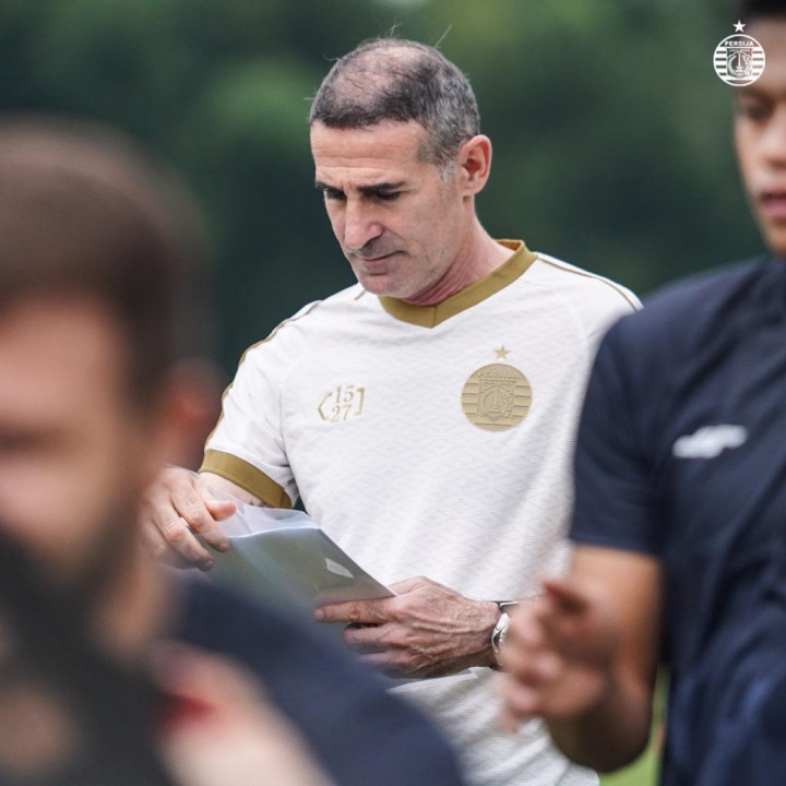 Angelo Alessio, Mantan Asisten Antonio Conte Akhirnya Pimpin Latihan Persija