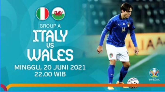 [LIVE EURO 2020] Ini Link Nonton Live Streaming Italia vs Wales  dan Cara Berlangganan