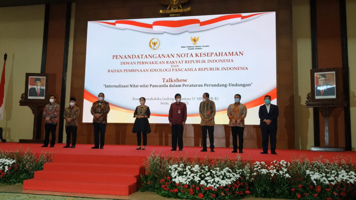 Setiap Pembentukan UU Diharapkan Menginternalisasi Nilai-nilai Pancasila