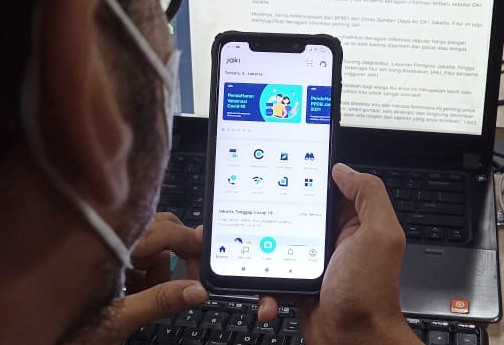 Aplikasi JAKI (Jakarta Kini) didesain untuk membantu warga Ibu Kota. Medcom.id/Githa Farahdina