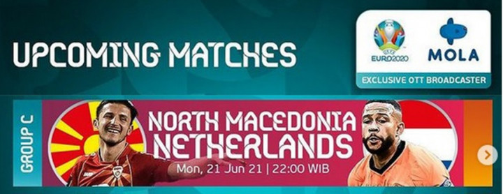 [LIVE EURO 2020] Ini Link Nonton Live Streaming Makedonia Utara vs Belanda dan Cara Berlangganan