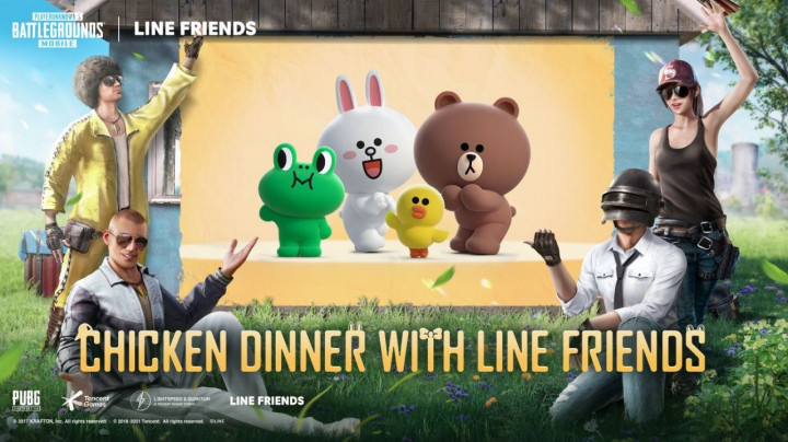 PUBG Mobile Bawa Karakter Ikonik Line Friends