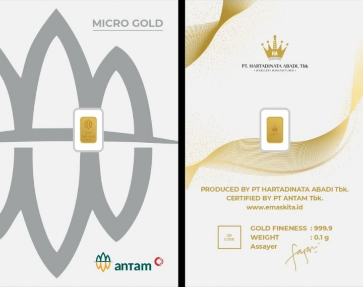 Antam Gandeng Hartadinata, Rambah Penjualan Emas Ukuran Mikro
