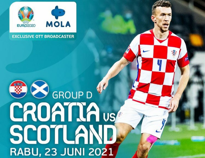 [LIVE EURO 2020] Ini Link Nonton Live Streaming Kroasia vs Skotlandia dan Cara Berlangganan
