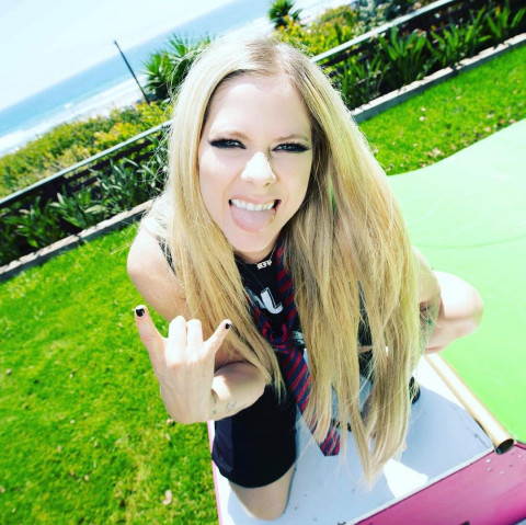 Avril Lavigne Upskirt - Avril Lavigne Gandeng Tony Hawk di Video TikTok, Penampilannya Jadi Sorotan