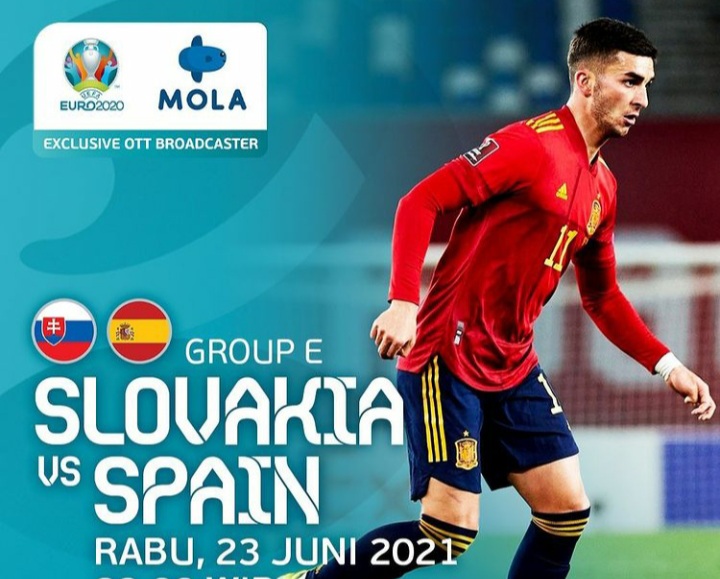 [LIVE EURO 2020] Ini Link Nonton Live Streaming Slovakia vs Spanyol dan Cara Berlangganan