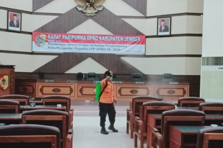 Seorang Anggota Dewan Positif Covid-19, Kantor DPRD Jember Ditutup