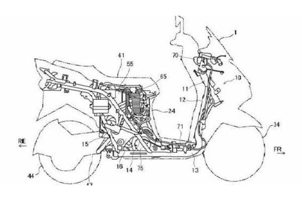 Suzuki Persiapkan Skuter Listrik, Ini Desainnya