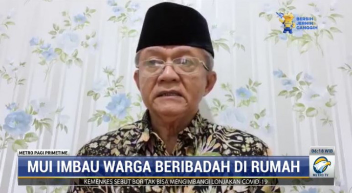 Hindari Wabah, MUI Imbau Beribadah di Rumah