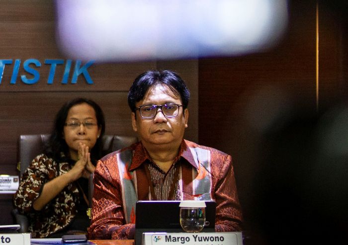Margo Yuwono telah resmi dilantik sebagai Kepala Badan Pusat Statistik (BPS) - - Foto: Antara/ Dhemas Reviyanto