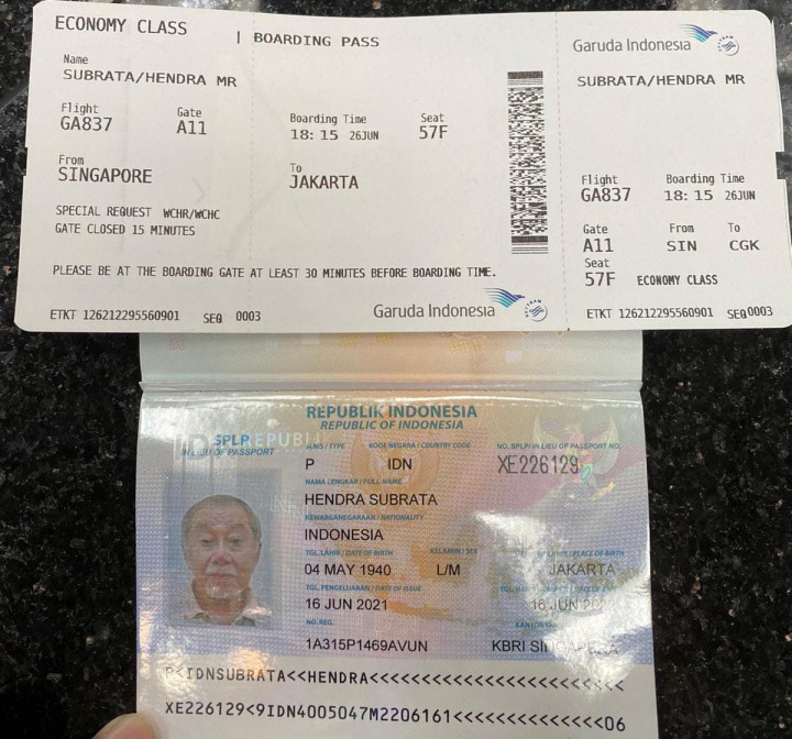 Buronan Kasus Percobaan Pembunuhan Dideportasi dari Singapura Hari Ini