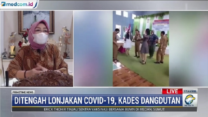 Duh! Kades di Grobogan Bikin Dangdutan Meski Zona Merah Covid-19