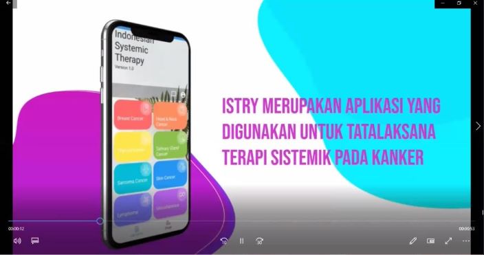 Aplikasi Istry, Informasi Kemoterapi Kanker di Ujung Jari