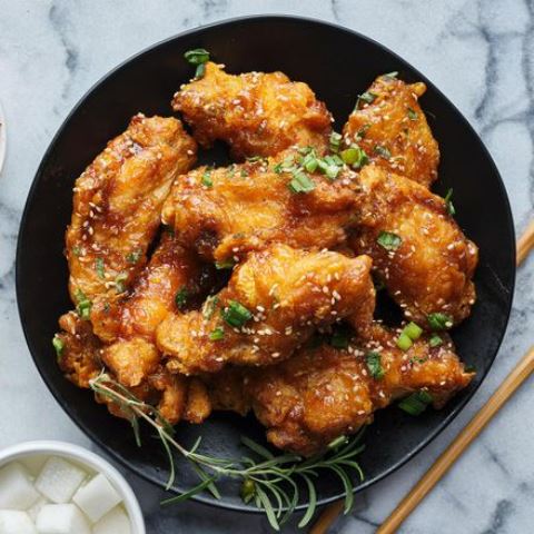 Resep Ayam Goreng Wijen ala Korea