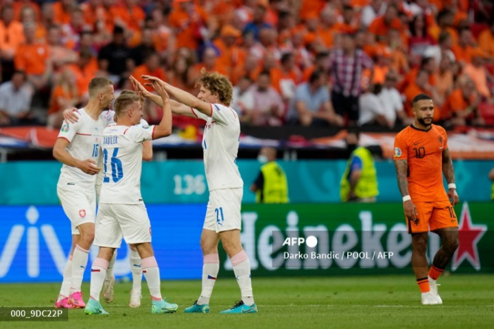 Euro 2020: Rep. Ceko Depak 10 Pemain Belanda