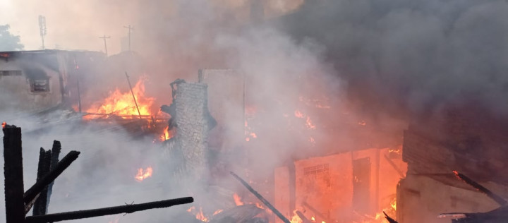 8 Rumah di Jakarta Pusat Terbakar Akibat Korsleting Listrik