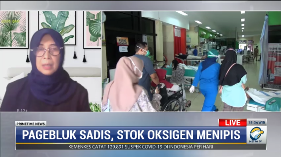 Perhimpunan Rumah Sakit Imbau Masyarakat Tak Beli Oksigen