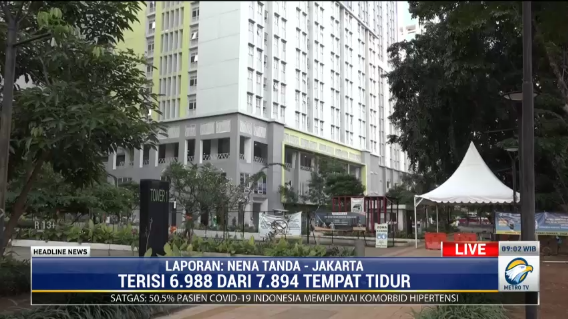 RSD Covid-19 Wisma Atlet Jakarta. Metro TV