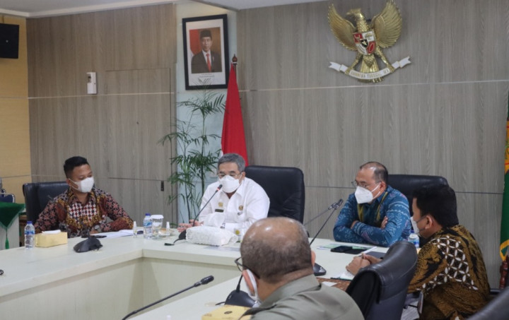 Wamentan Terima Kunjungan Gubernur Bangka Belitung