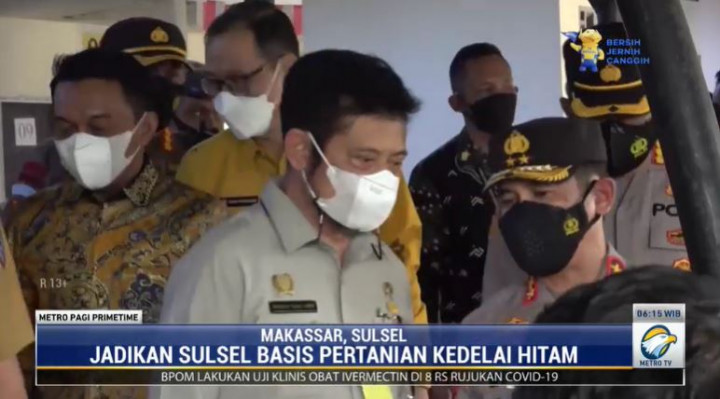 Mentan Kepincut Kedelai Hitam Sulawesi Selatan