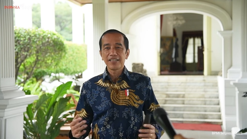 Presiden Jokowi merepons kritik BEM UI (Foto: YouTube Sekertariat Presiden)