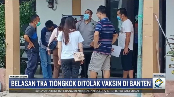 Populer Daerah, Belasan TKA Tiongkok Ditolak Vaksinasi Hingga 6 Orang Meninggal Dalam Kecelakaan KM Yunice