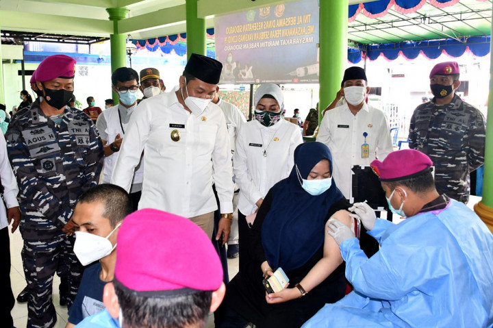 TNI AL Gencar Laksanakan Vaksinasi Gratis untuk Masyarakat Maritim