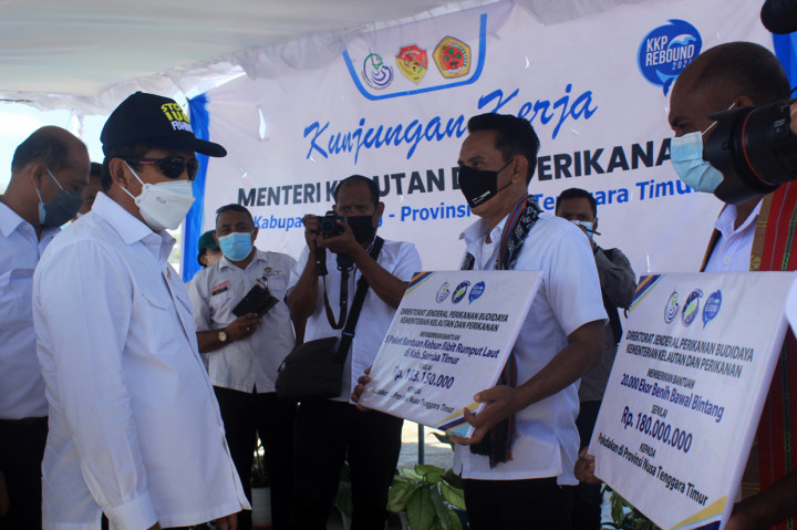 KKP Targetkan NTT dan NTB Jadi Andalan Budidaya Nasional