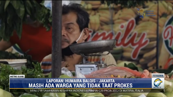 Duh, Warga dan Pedagang di Pasar Kopro Masih Abai Prokes