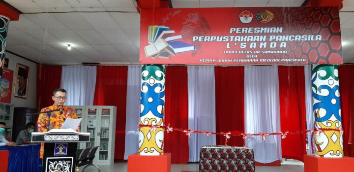 Pertama di Indonesia, Perpustakaan Pancasila Hadir di Lapas