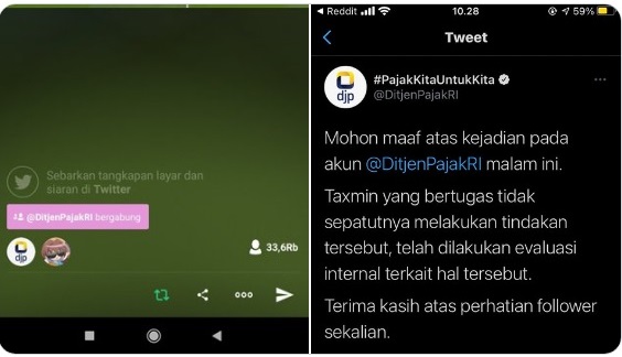 Miris! Akun Ditjen Pajak Terciduk Nonton Euro via Streaming Ilegal, Bikin Netizen Murka