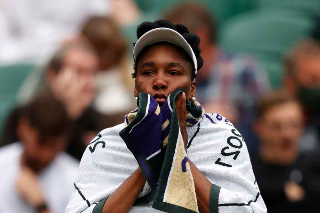 Ikuti Sang Adik, Venus Williams Juga Tersingkir dari Wimbledon