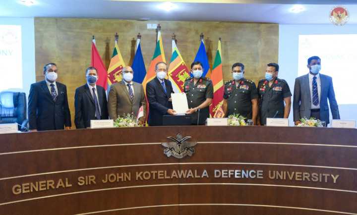 Kampus Indonesia dan Sri Lanka Kerja Sama Riset Pertahanan dan Keamanan