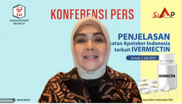 Asosiasi Apoteker Tak Rekomendasikan Ivermectin untuk Pencegahan Covid-19