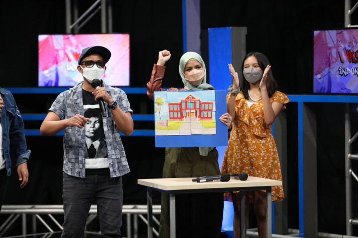 Meisya Siregar Bersyukur Bisa Temani Anak Sekolah di Rumah