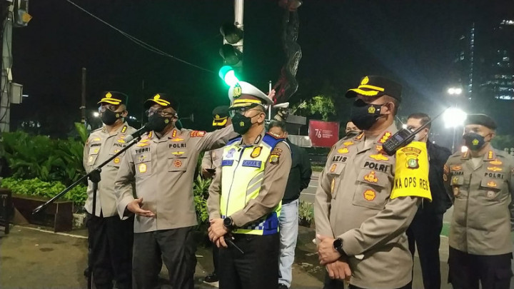 4.463 Personel Jaga Ketat PPKM Darurat di Jakarta